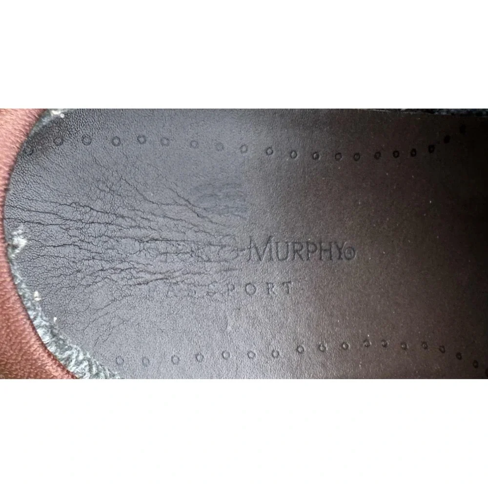 Johnston & Murphy Sport Shoes Mens Size 9.5 Brown Leather Gore-Tex Waterproof